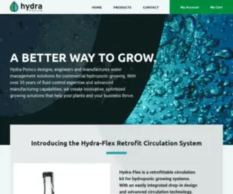 HYdra-Ponics.com(Hydra Unlimited) Screenshot