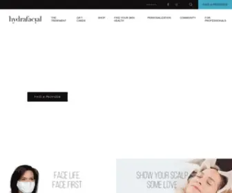 HYdrafacial.com(The Best Skin of Your Life) Screenshot