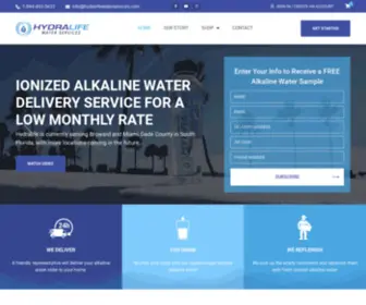 HYdralifewaterservices.com(Hydralife Water Services) Screenshot