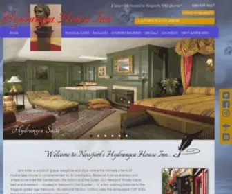 HYdrangeahouse.com(Hydrangea House Inn) Screenshot