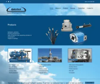HYdratech-ME.com(Hydratech) Screenshot