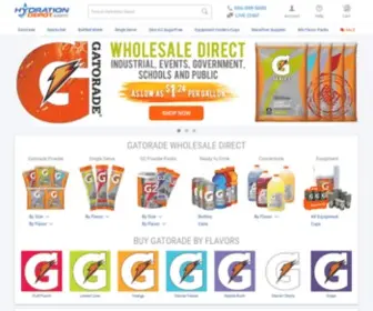 HYdrationdepot.com(Buy Gatorade powder) Screenshot