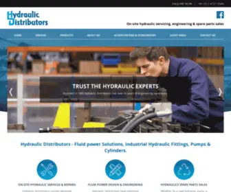 HYdrauliCDistributors.com.au(Hydraulic Fluid Power) Screenshot