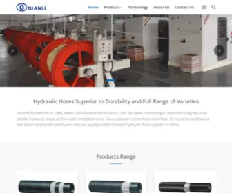 HYdraulichosefactory.com(Hydraulic Hoses) Screenshot