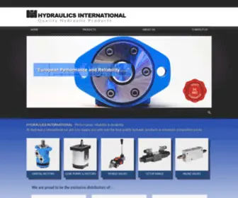 HYdraulicsint.com.au(Hydraulics International) Screenshot