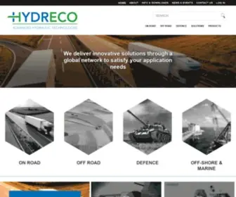 HYdreco.com(Hydreco Hydraulics) Screenshot