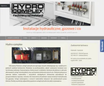 HYdro-Complex.com.pl(Hydraulik Czestochowa) Screenshot