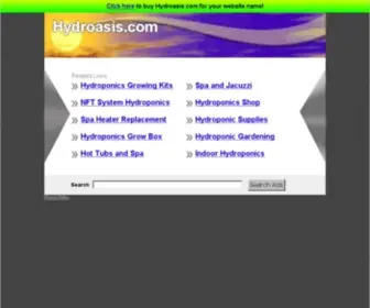 HYdroasis.com(Hydroponic) Screenshot