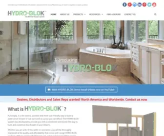 HYdroblok.com(HYDRO-BLOK) Screenshot