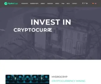 HYdrocryp.com(Home EN) Screenshot