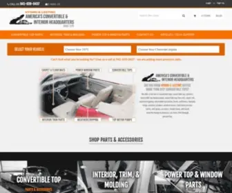 HYdroe.com(Convertible Tops and Power Window Parts fromHydro) Screenshot