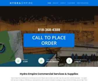 HYdroempire.com(All Seasons Hydro) Screenshot