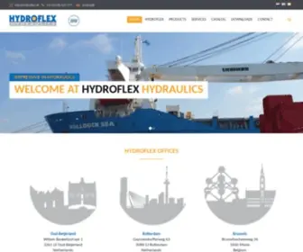 HYdroflex.nl(Hydrauliek slangen) Screenshot