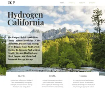 HYdrogencalifornia.com(A breakthrough in clean hydrogen production) Screenshot