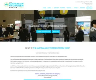 HYdrogenforum.com.au(Australian hydrogen forum) Screenshot