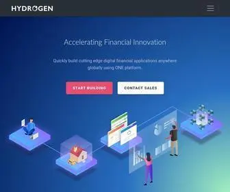 HYdrogenplatform.com(Financial Platform) Screenshot