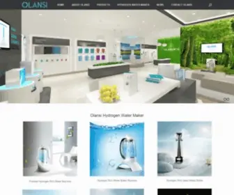 HYdrogenwatermaker.net(Olansi Water Purifier Water Dispenser Manufacturer) Screenshot