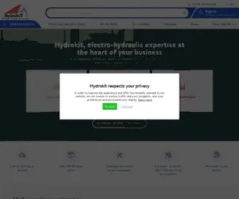 HYdrokit.com(Expert en solutions hydrauliques) Screenshot