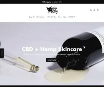 HYdrokitty.com(The CBD Skincare Boutique) Screenshot