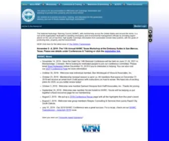 HYdrologicwarning.org(The mission of the National Hydrologic Warning Council) Screenshot