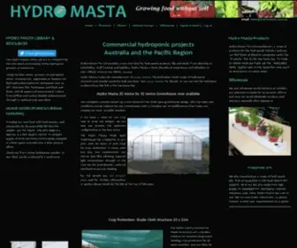 HYdromasta.com.au(HYDRO MASTA) Screenshot