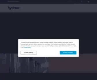 HYdroo.com(Be pumping partners) Screenshot