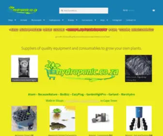 HYdroponic.co.za(Online Hydroponics Shop) Screenshot
