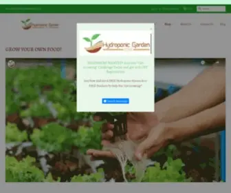 HYdroponicGardenzone.com(Hydroponic gardening) Screenshot