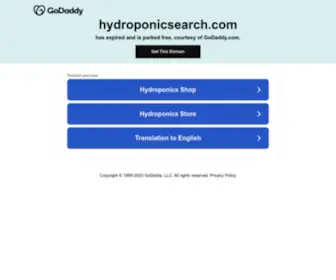 HYdroponicsearch.com(HYdroponicsearch) Screenshot