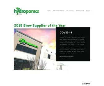 HYdroponicsinc.com(Hydroponics Inc) Screenshot