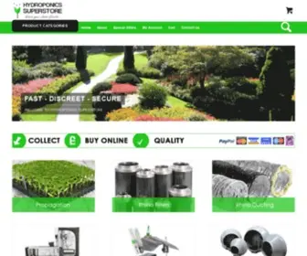 HYdroponicssuperStore.co.uk(Hydroponics) Screenshot