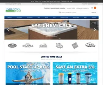 HYdropool.com(Discount Pool Supplies) Screenshot