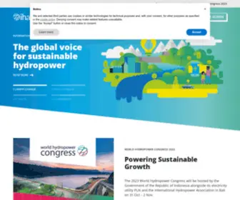 HYdropower.org(Renewable hydropower) Screenshot