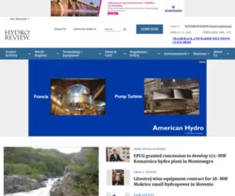 HYdroreview.com(Your Dedicated Source of Hydropower News) Screenshot