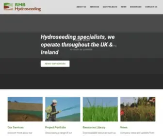 HYdroseeding.co.uk(Hydroseeding throughout the UK and Ireland) Screenshot