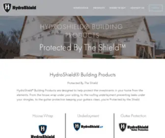 HYdroshieldbuildingproducts.com(HydroShield Building Products) Screenshot