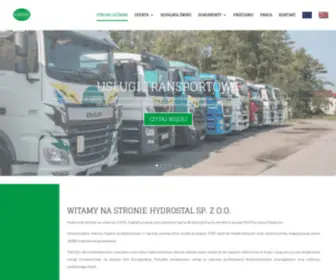 HYdrostal.pl(Logistyka oraz Produkcja Kształtowników) Screenshot