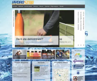 HYdrostar.rs(Hydrostar sportsko piće) Screenshot