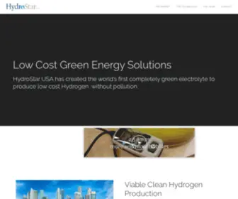 HYdrostarusa.com(The Future of Hydrogen Energy Production and Storage) Screenshot