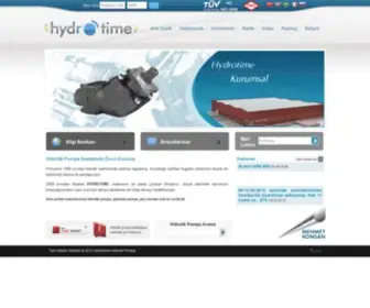 HYdrotime.com.tr(Hydrotime Hidrolik) Screenshot