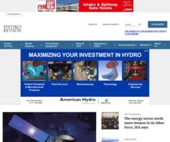HYdroworld.com(Your Dedicated Source of Hydropower News) Screenshot