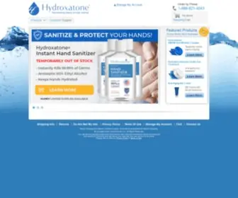 HYdroxatone.com(Hydroxatone® Official Site) Screenshot