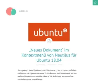 HYdroxi.de(Hydroxi) Screenshot