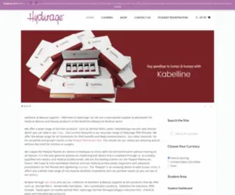 Hydurage.com(Aesthetic & Beauty Supplies) Screenshot