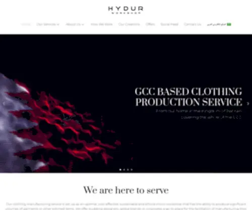 Hydurworkshop.com(Hydur Workshop) Screenshot