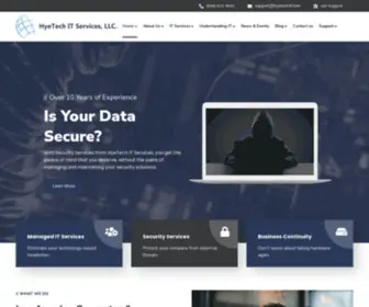 Hyetechit.com(IT Support Services and Solutions in Los Angeles) Screenshot