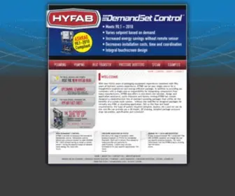 HyfABCO.com(Hyfab has custom designed a comprehensive line of standard pumping packages) Screenshot