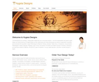 Hygeia-Design.com(Medical) Screenshot