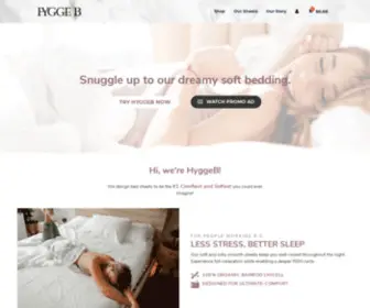 HYggeb.com(Designed for your Everyday Sleep) Screenshot