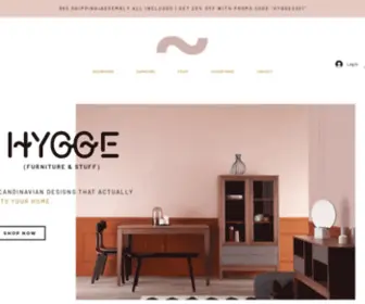 HYggehk.com(HYGGE FURNITURE 北歐風格) Screenshot